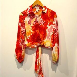 NEW Joie Floral Women's Boho Top